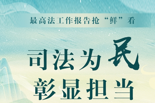 司法為民彰顯擔(dān)當(dāng)丨最高法工作報告